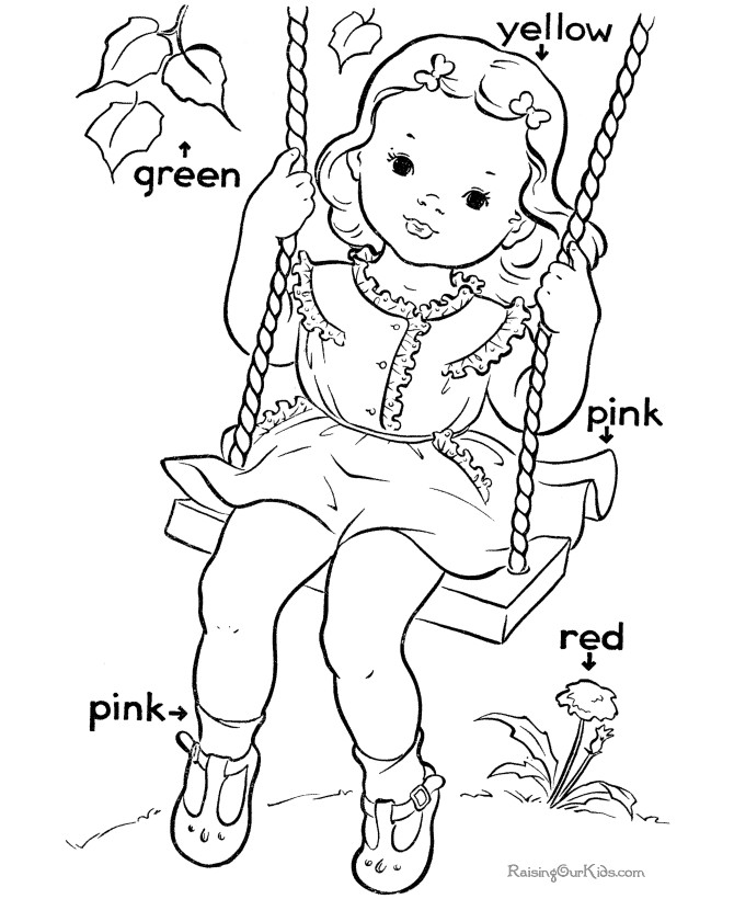 Best ideas about Coloring Sheets For Kids To Learn Their Colors
. Save or Pin Sight Word Coloring Page AZ Coloring Pages Now.