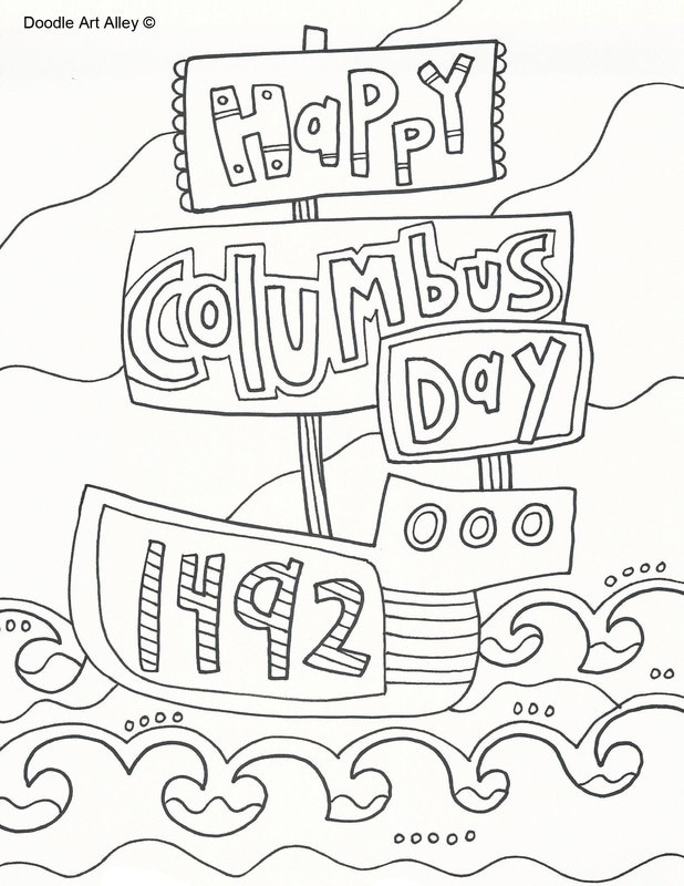 Best ideas about Columbus Day Coloring Pages
. Save or Pin Columbus Day Coloring Pages Doodle Art Alley Now.