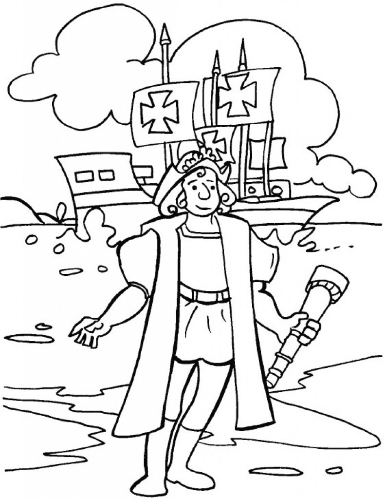 Best ideas about Columbus Day Coloring Pages
. Save or Pin Christopher Columbus Coloring Pages coloringsuite Now.