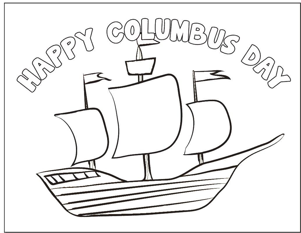Best ideas about Columbus Day Coloring Pages
. Save or Pin Columbus Day Coloring Page Now.