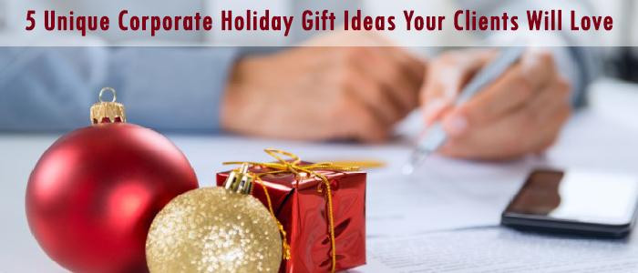 Best ideas about Company Christmas Gift Ideas
. Save or Pin 5 Unique Corporate Holiday Gift Ideas Your Clients Will Love Now.