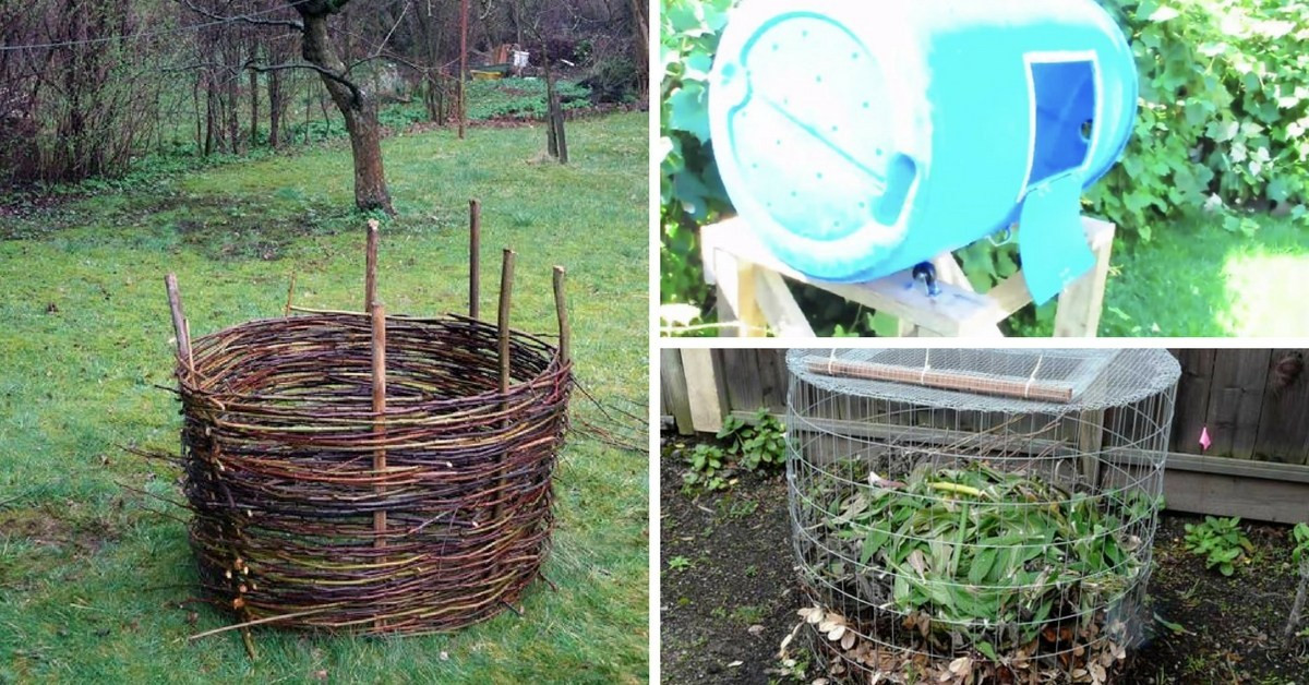 Best ideas about Compost Bin DIY
. Save or Pin 7 Easy DIY poster Plans to Build Your Own post Bin Now.