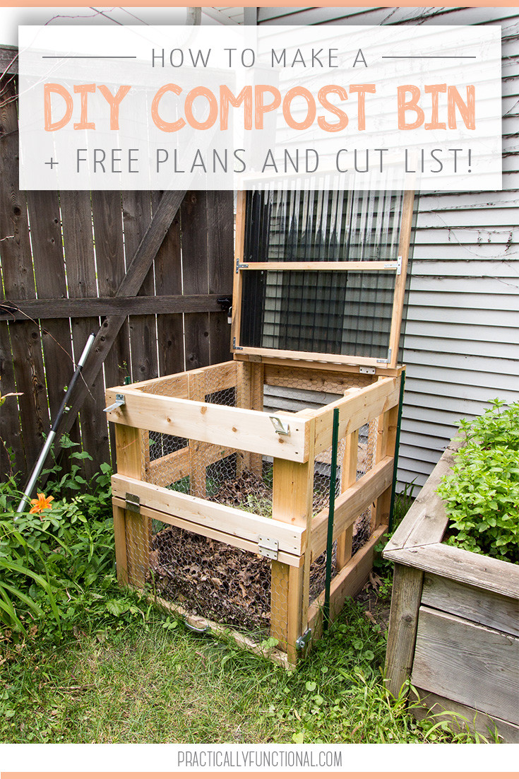 Best ideas about Compost Box DIY
. Save or Pin How To Build A DIY post Bin Free Plans & Cut List Now.