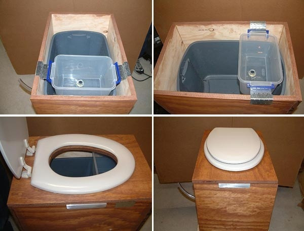 Best ideas about Composting Toilet DIY
. Save or Pin DIY post toilet scrap house bath Now.