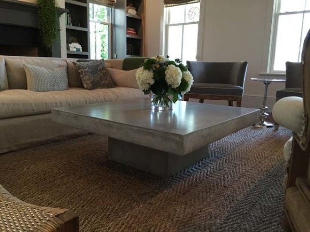 Best ideas about Concrete Coffee Table DIY
. Save or Pin Make Your Own Super Cool Coffee Table From Concrete At Home Now.