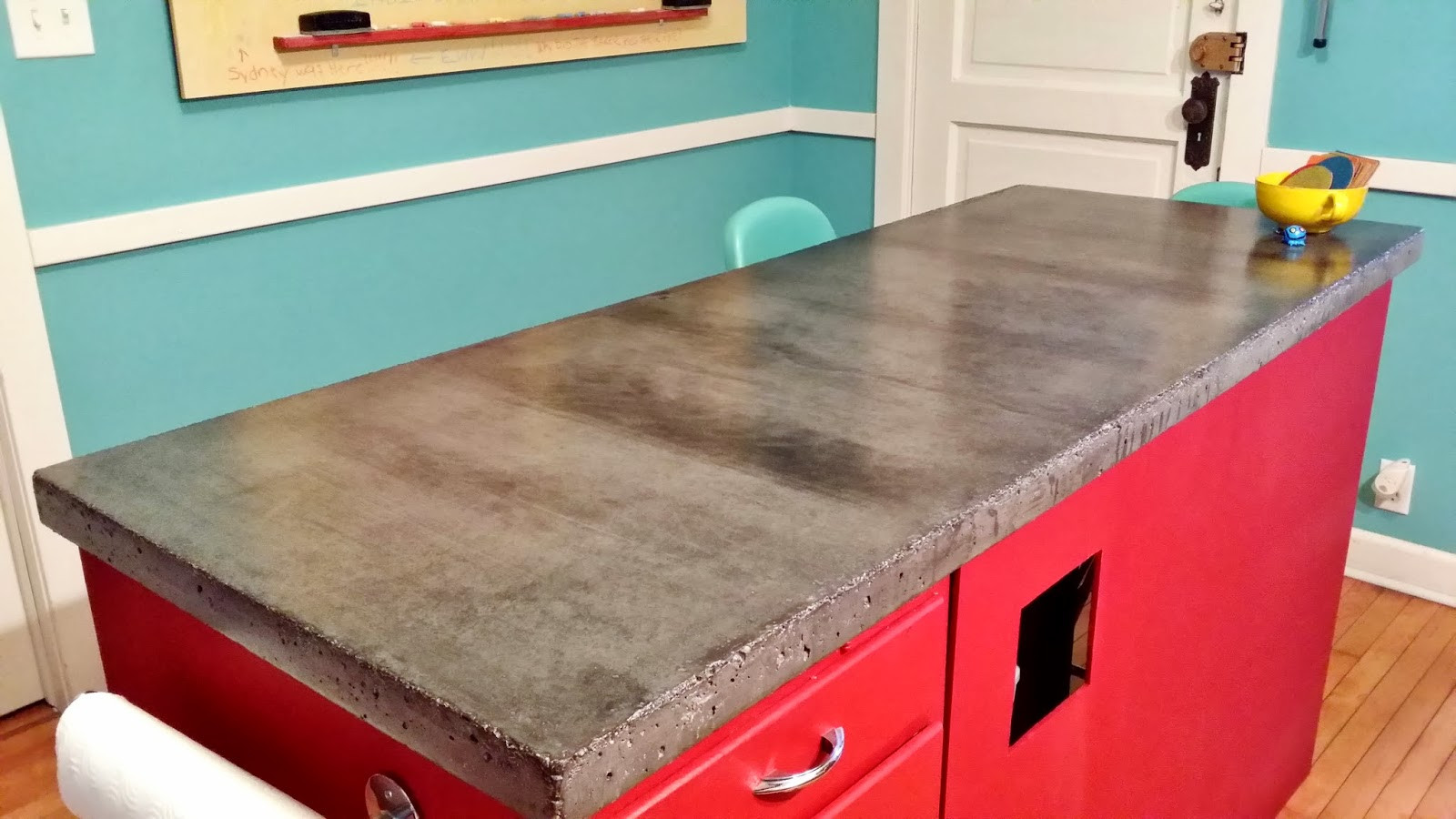 Best ideas about Concrete Countertop DIY
. Save or Pin Apartment 528 The Weekender DIY Concrete Countertops Now.