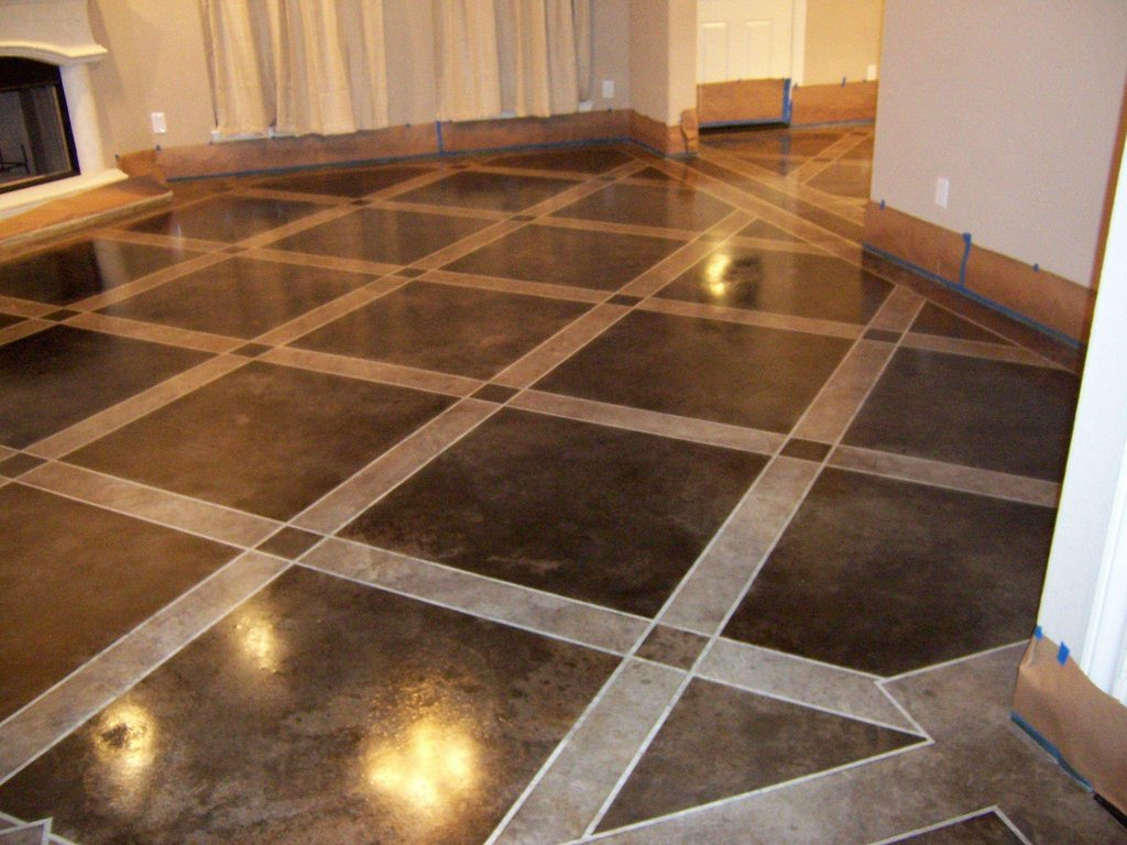 Best ideas about Concrete Floor Ideas DIY
. Save or Pin DIY Stained Concrete Floors Now.