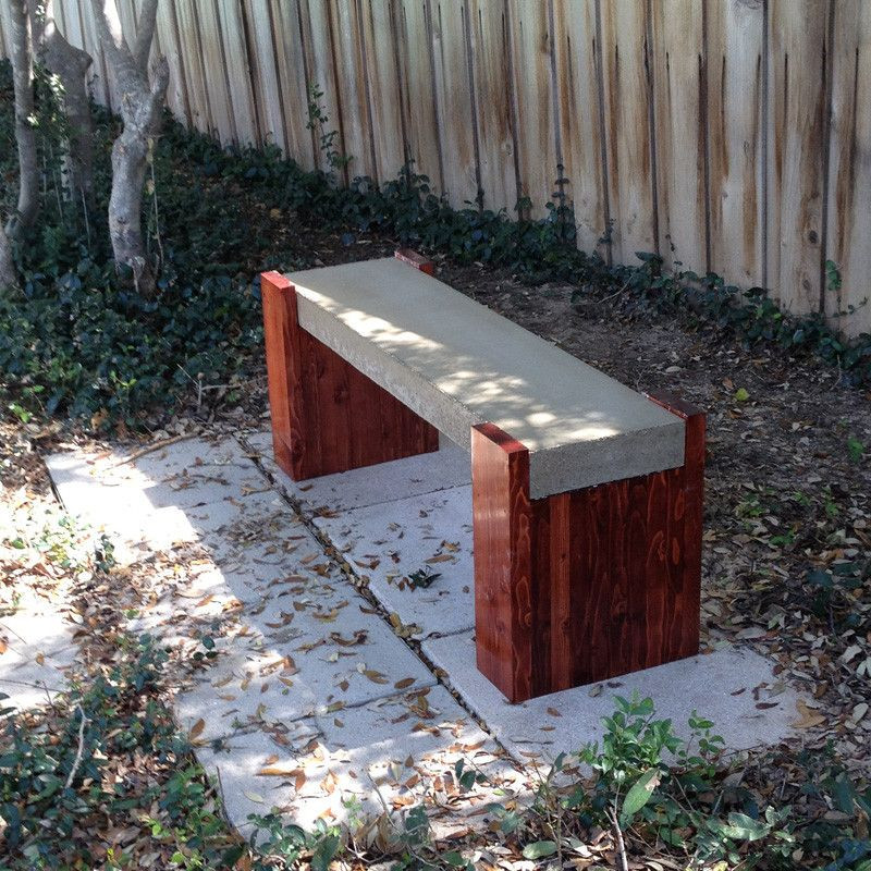 Best ideas about Concrete Furniture DIY
. Save or Pin outdoor concrete bench plans build it Now.