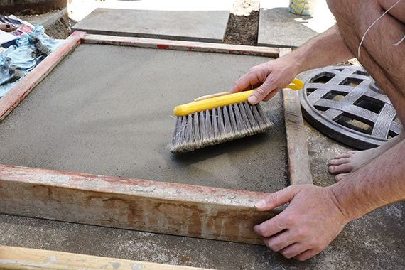 Best ideas about Concrete Mold DIY
. Save or Pin DIY Concrete Pavers make molds out of 2x4 s and plywood Now.