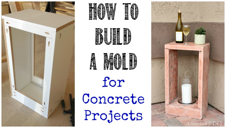 Best ideas about Concrete Molds DIY
. Save or Pin How to Build a Mold for Concrete Projects Addicted 2 DIY Now.