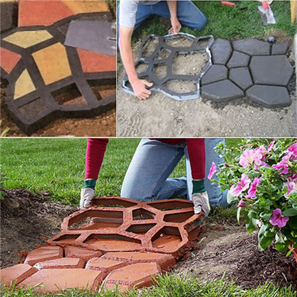 Best ideas about Concrete Molds DIY
. Save or Pin Random Pathmate Stone Mold Paving Concrete Stepping Stone Now.