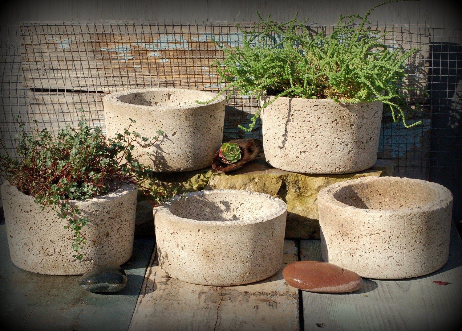Best ideas about Concrete Pots DIY Lightweight
. Save or Pin 5 Simple Hypertufa Pots Lightweight Concrete Planter Now.