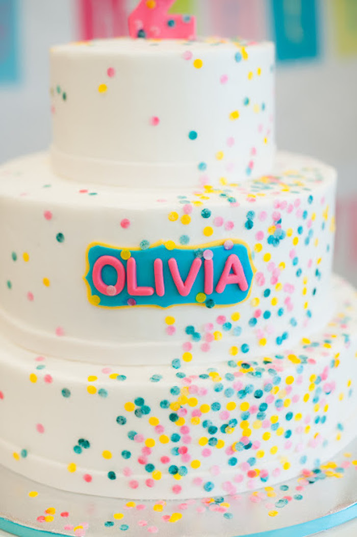 Best ideas about Confetti Birthday Cake
. Save or Pin Kara s Party Ideas Sprinkles Confetti Birthday Party Now.