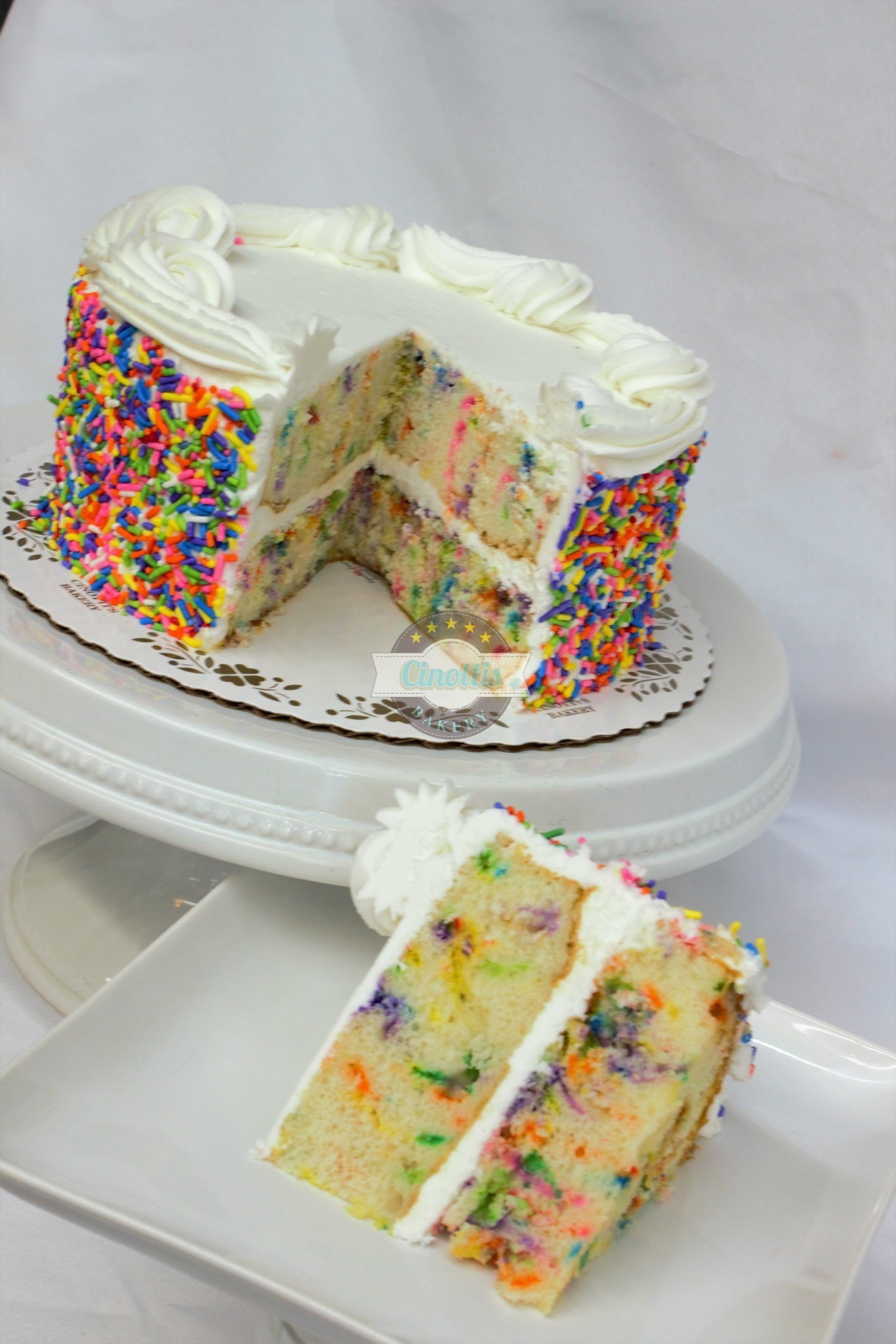 Best ideas about Confetti Birthday Cake
. Save or Pin Kylie Cake A sprinkle filled Birthday cake from Cinotti s Now.