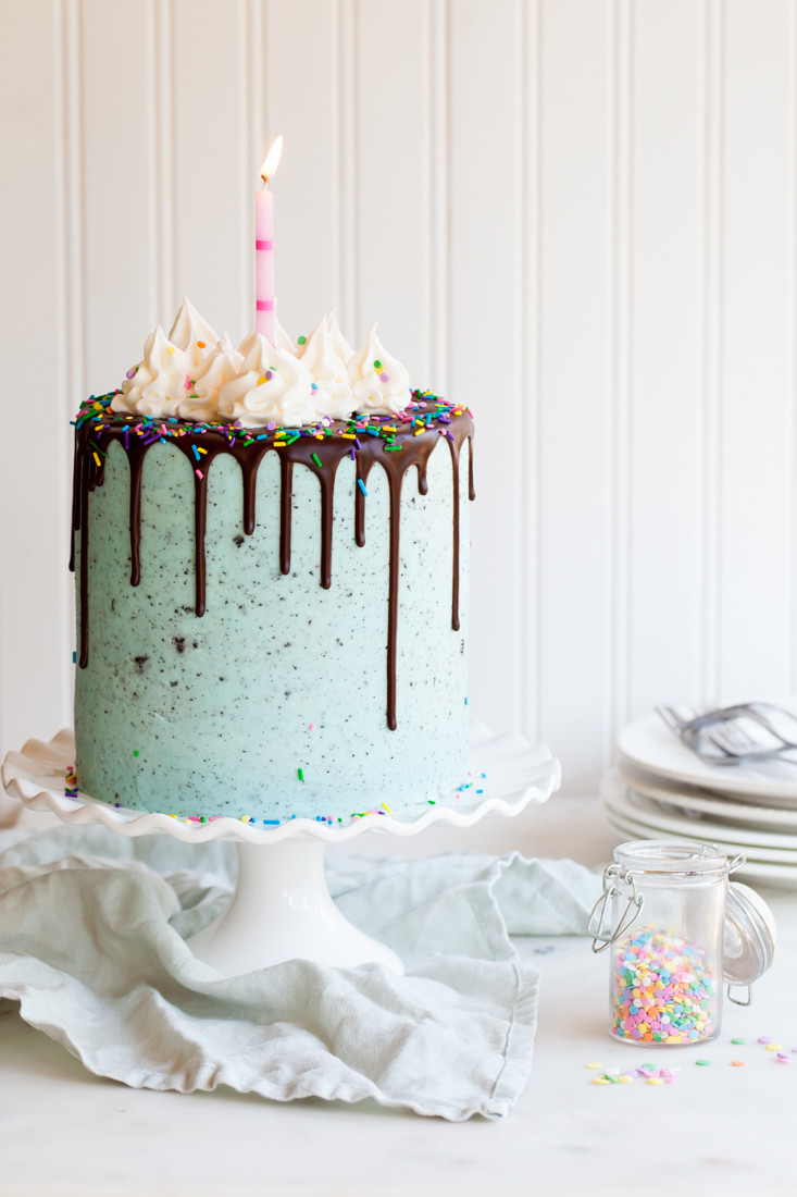 Best ideas about Confetti Birthday Cake
. Save or Pin Birthday Oreo Layer Cake — Style Sweet CA Now.