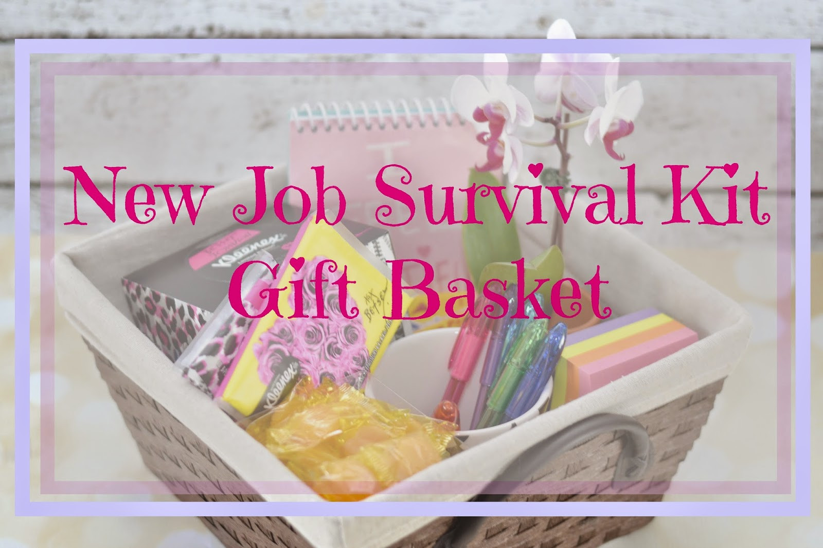 Best ideas about Congratulations Gift Ideas For New Job
. Save or Pin New Job Survival Kit Gift Basket Building Our Story Now.