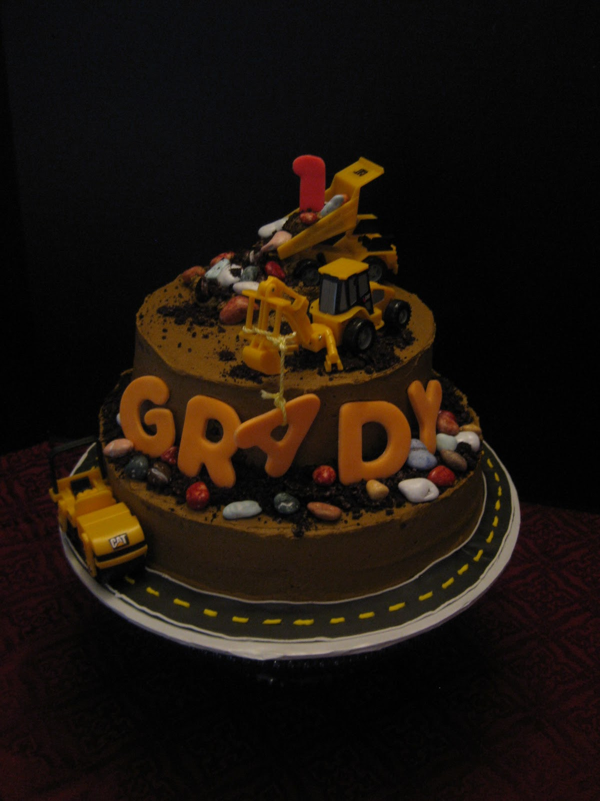 Best ideas about Construction Birthday Cake
. Save or Pin Ashlynn Leigh Cakes Construction Cake Now.