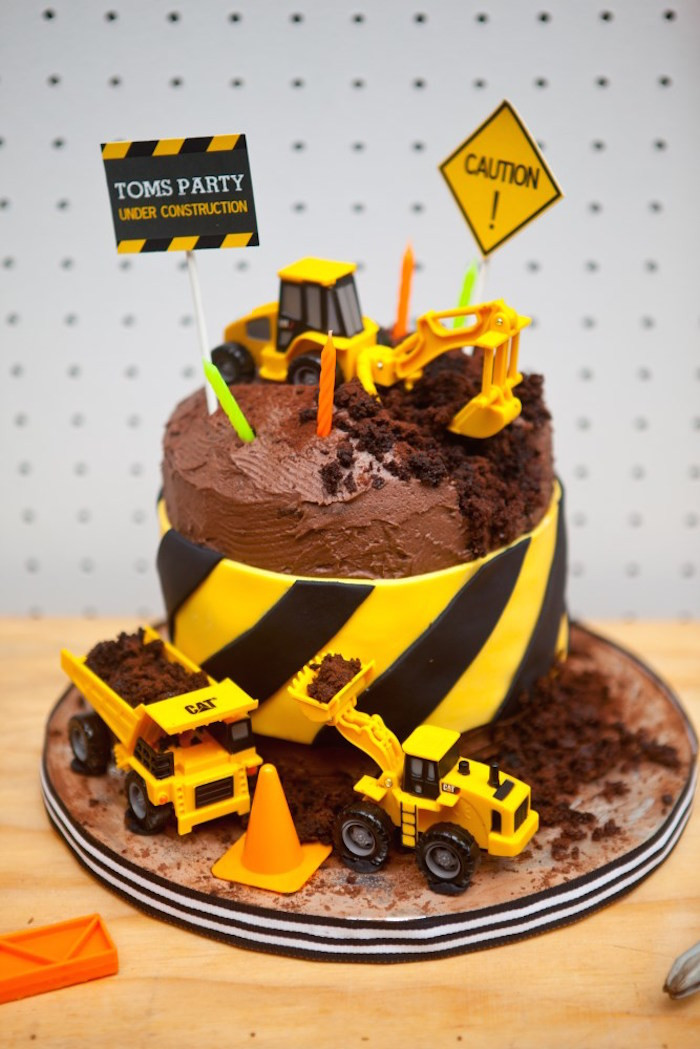 Best ideas about Construction Birthday Cake
. Save or Pin Kara s Party Ideas e Dig With Me Construction Themed Now.