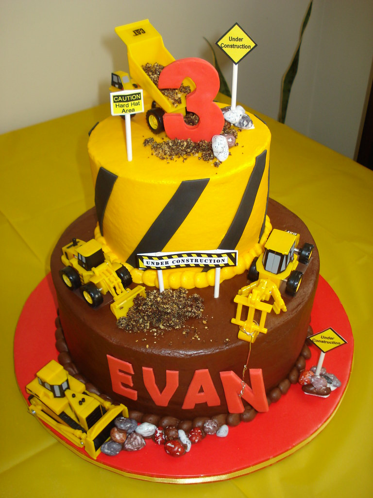 Best ideas about Construction Birthday Cake
. Save or Pin Evan s construction cake Now.