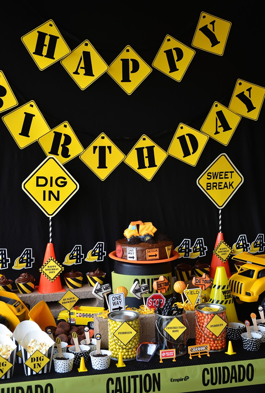 Best ideas about Construction Birthday Party
. Save or Pin Amanda s Parties To Go Construction Party Now.