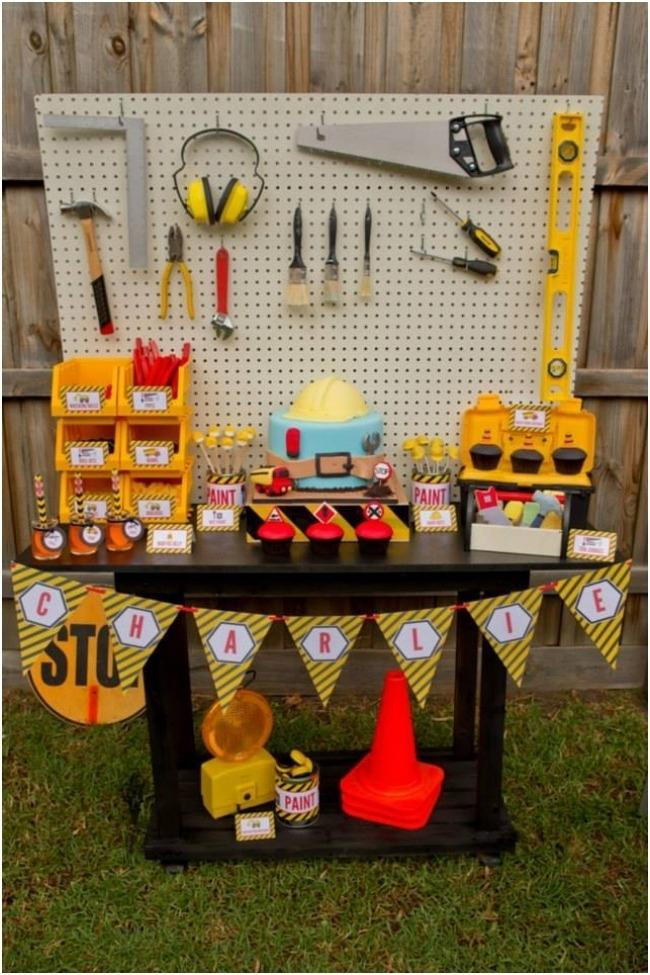 Best ideas about Construction Birthday Party Ideas
. Save or Pin 45 Construction Birthday Party Ideas Spaceships and Now.