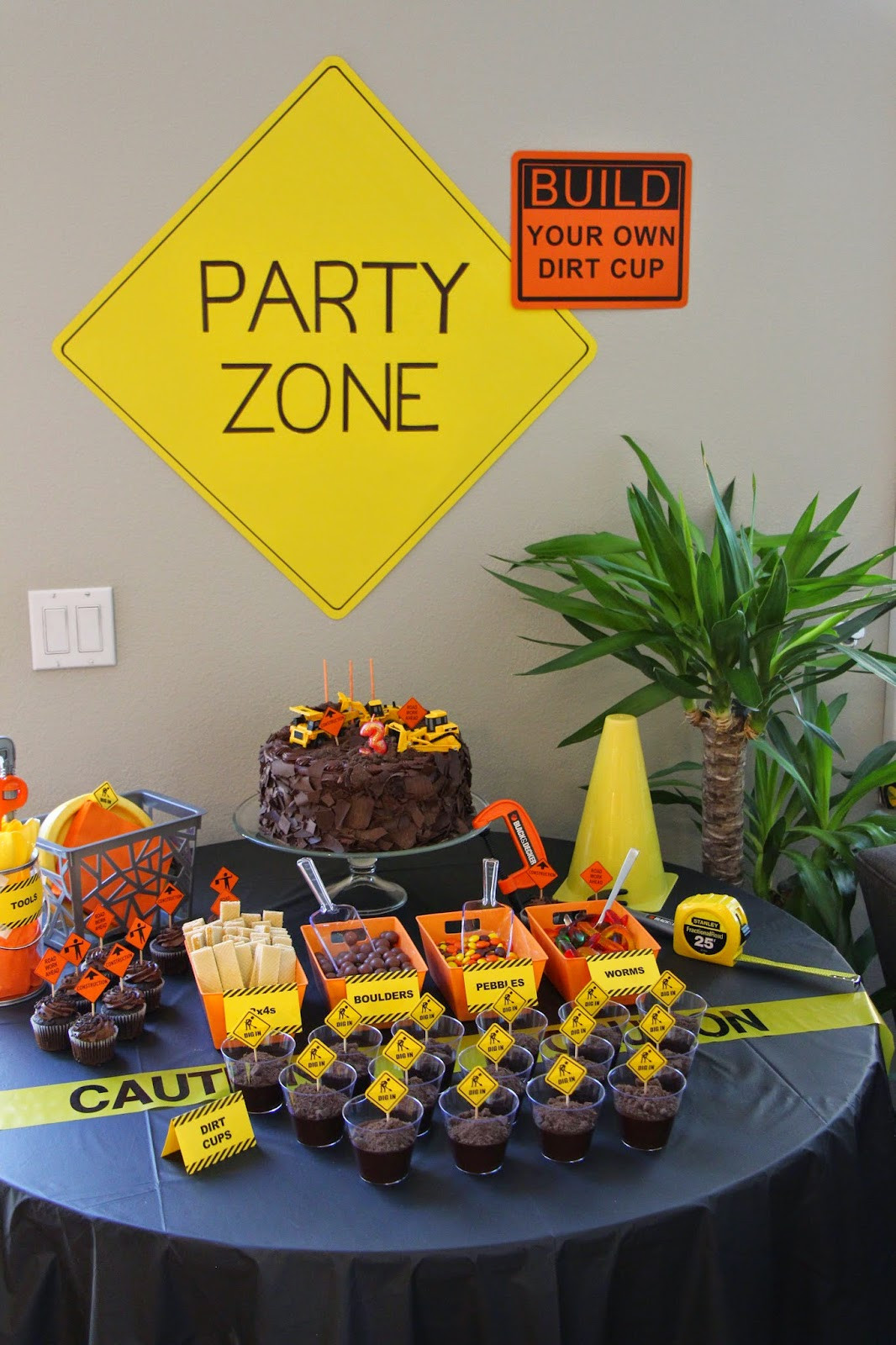 Best ideas about Construction Birthday Party Ideas
. Save or Pin SNL Parties Christopher s Construction Party Now.