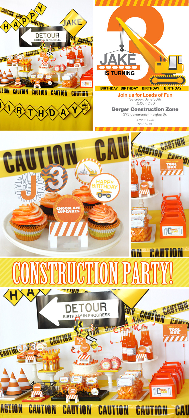 Best ideas about Construction Birthday Party
. Save or Pin "I Dig You" Construction Themed Party Now.