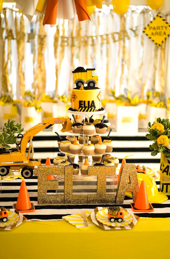 Best ideas about Construction Birthday Party
. Save or Pin Kara s Party Ideas Modern Construction Birthday Party Now.
