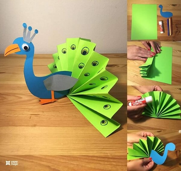 Best ideas about Construction Paper Craft Ideas For Adults
. Save or Pin This Folded Paper Peacock is So Adorable Now.