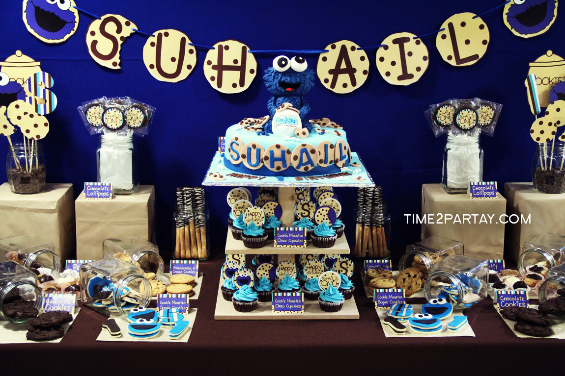 Best ideas about Cookie Monster 1st Birthday Party Supplies
. Save or Pin A Cookie Monster Themed First Birthday Now.