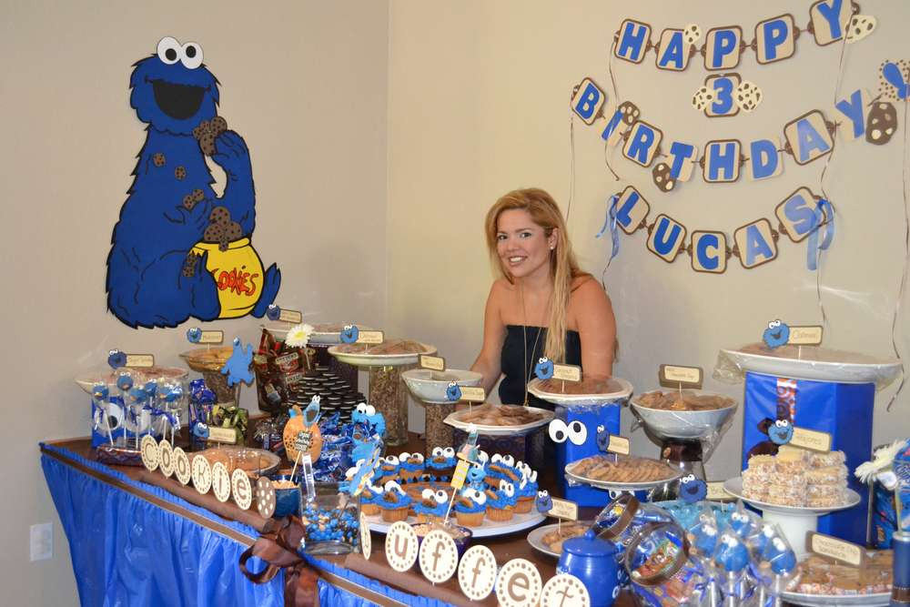 Best ideas about Cookie Monster 1st Birthday Party Supplies
. Save or Pin Cookie Monster Birthday Party Ideas Now.