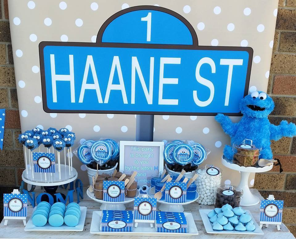 Best ideas about Cookie Monster 1st Birthday Party Supplies
. Save or Pin Cookie Monster First Birthday – Little Wish Parties Now.