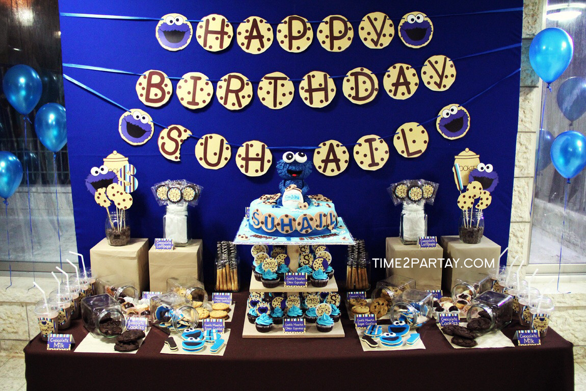 Best ideas about Cookie Monster 1st Birthday Party Supplies
. Save or Pin Cookie Monster Themed 1st Birthday Now.