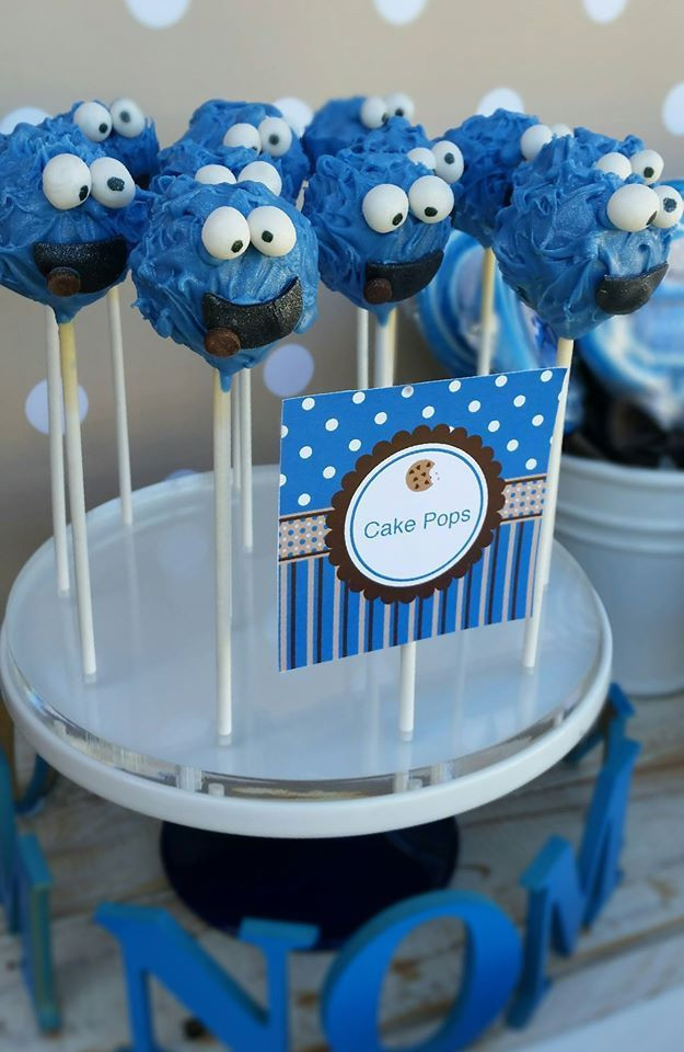 Best ideas about Cookie Monster 1st Birthday Party Supplies
. Save or Pin Cookie Monster First Birthday – Little Wish Parties Now.