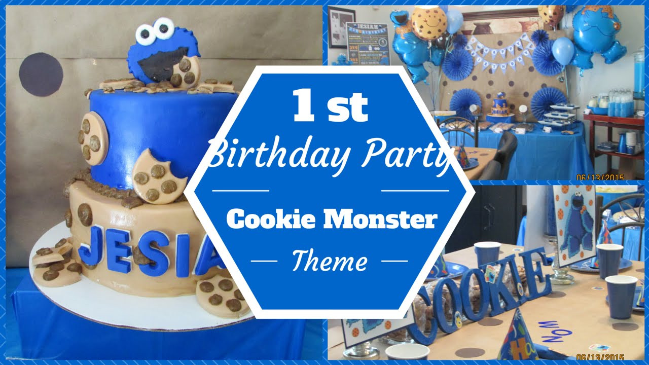 Best ideas about Cookie Monster 1st Birthday Party Supplies
. Save or Pin Cookie Monster Theme 1st Birthday Party Dollar Tree Now.