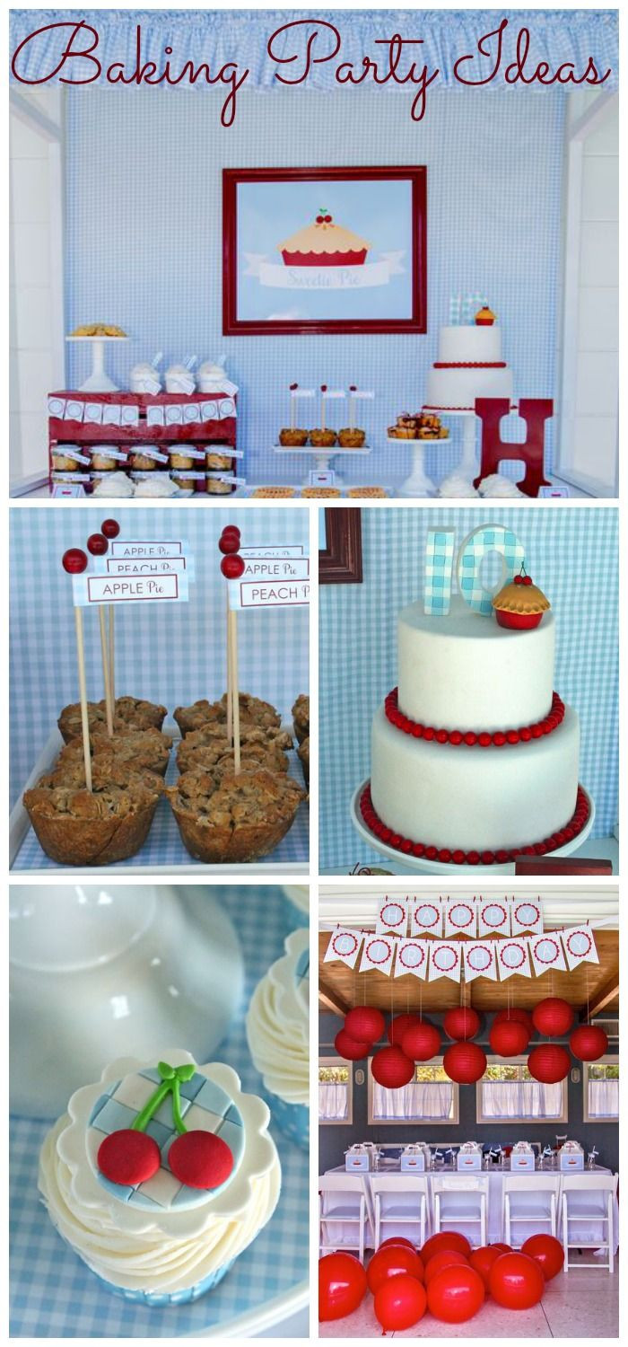 Best ideas about Cooking Birthday Party
. Save or Pin 17 Best images about Baking Party Ideas on Pinterest Now.