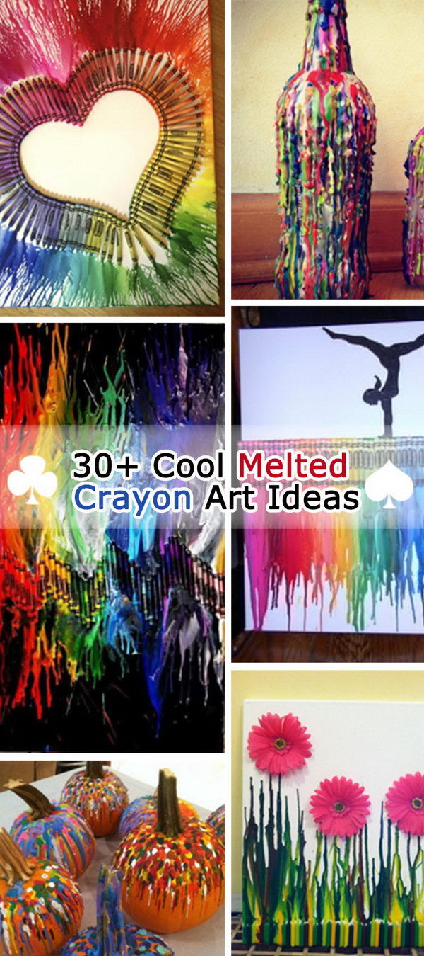 Best ideas about Cool Art Ideas
. Save or Pin 30 Cool Melted Crayon Art Ideas Hative Now.