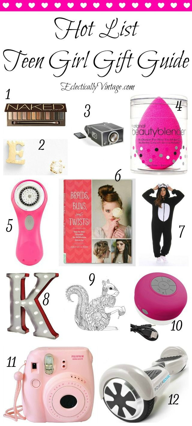 Best ideas about Cool Birthday Gifts For Girl
. Save or Pin Hot List Teen Girl Gift Guide Now.