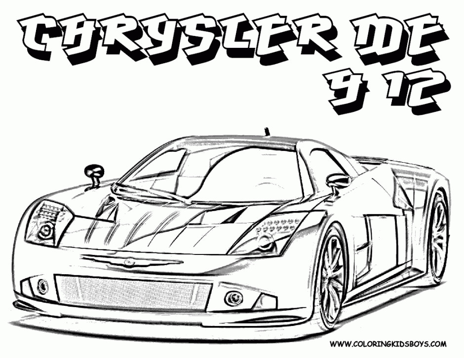 Best ideas about Cool Coloring Pages For Boys Cool Cars
. Save or Pin Really Cool Cars Coloring Home Now.
