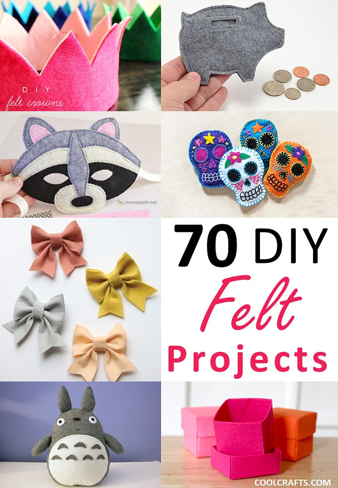 Best ideas about Cool Craft Ideas
. Save or Pin Felt Craft Projects 70 DIY Ideas Made with Felt • Cool Crafts Now.