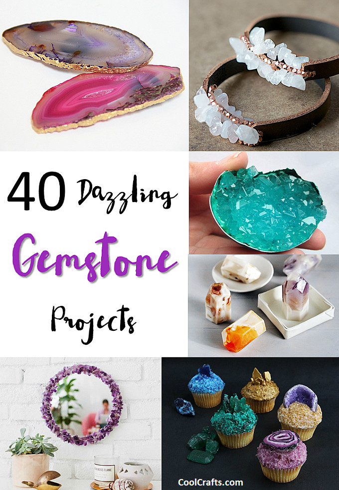 Best ideas about Cool Craft Ideas
. Save or Pin 40 Dazzling DIY Gemstone Projects • Cool Crafts Now.