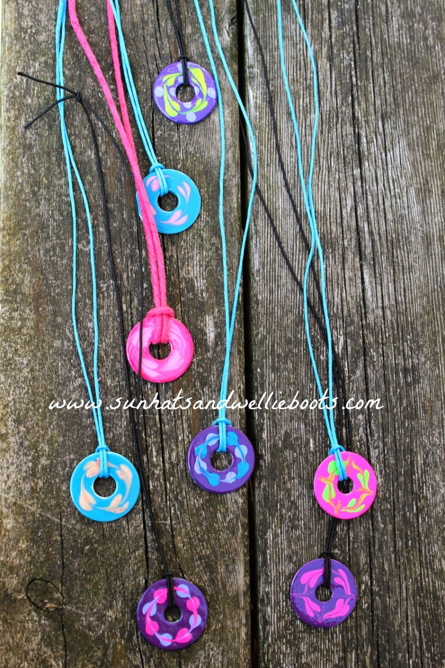 Best ideas about Cool Crafts To Make
. Save or Pin Sun Hats & Wellie Boots Washer Necklaces for Kids to make Now.