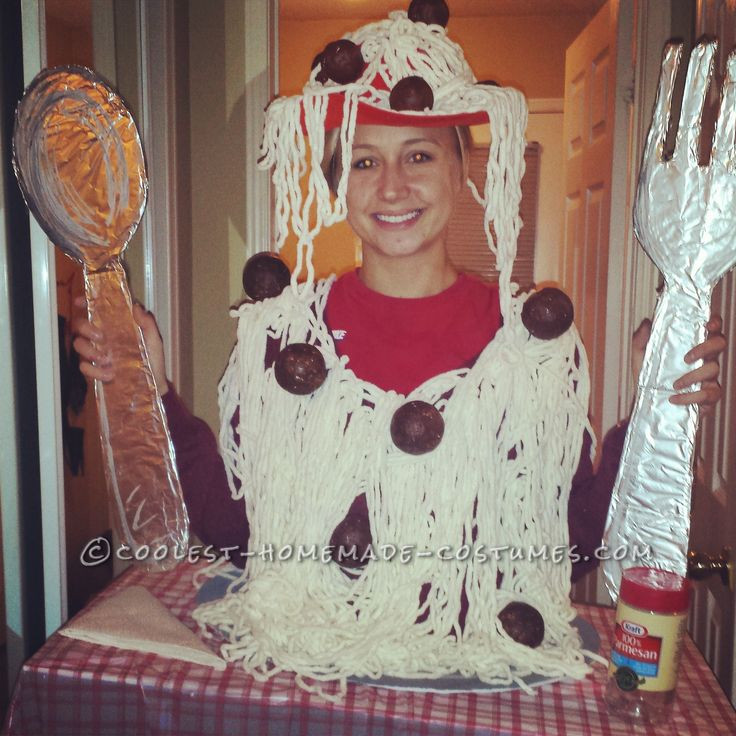 Best ideas about Cool DIY Halloween Costumes
. Save or Pin Cool DIY Adult Spaghetti Costume Now.