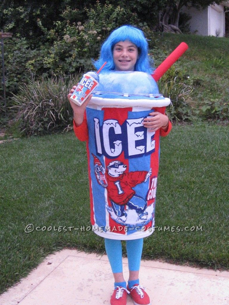 Best ideas about Cool DIY Halloween Costumes
. Save or Pin Coolest Life Sized Homemade Icee Costume for a Girl Now.