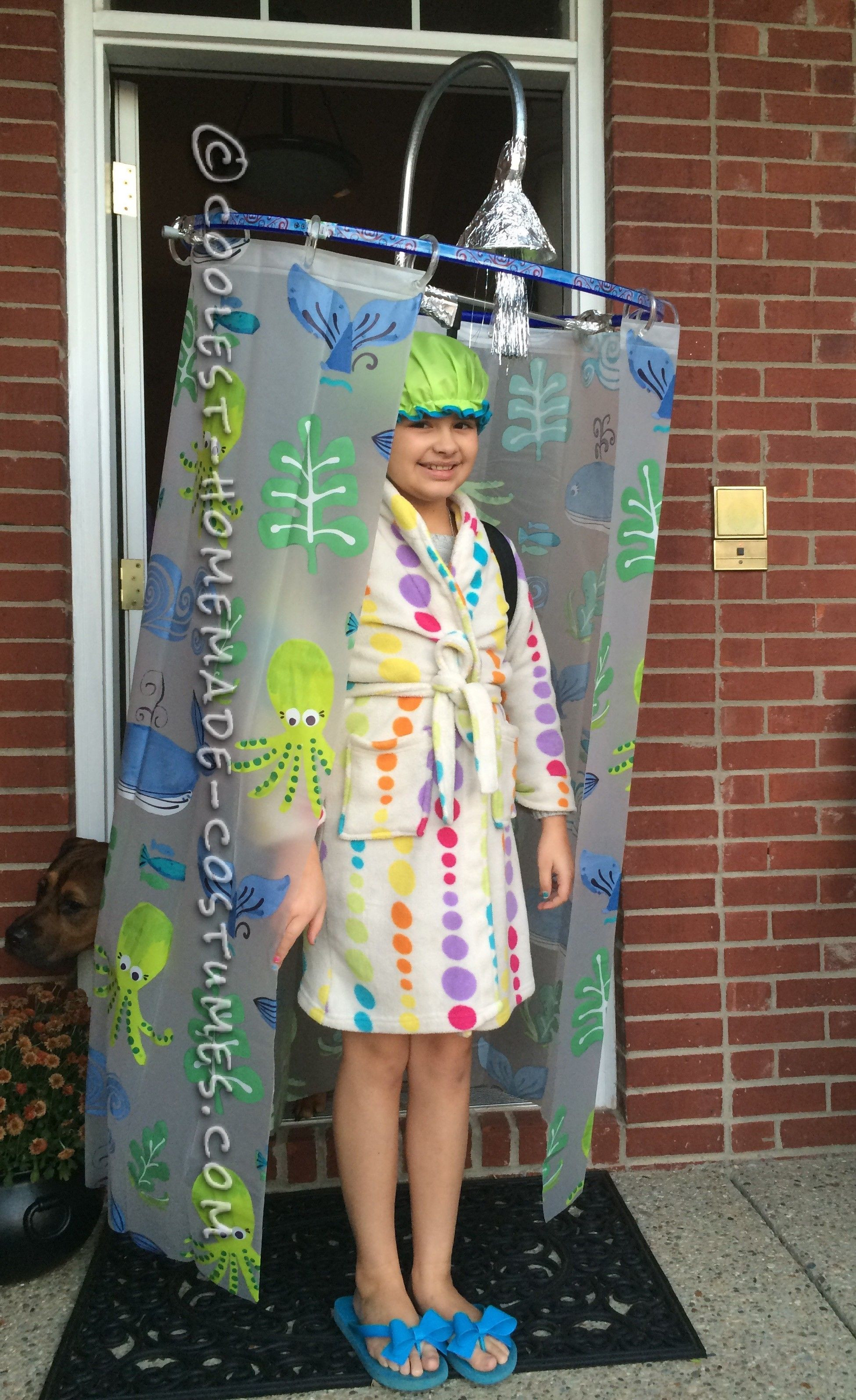 Best ideas about Cool DIY Halloween Costumes
. Save or Pin Cool DIY Costume Idea Shower Curtain Costume Now.