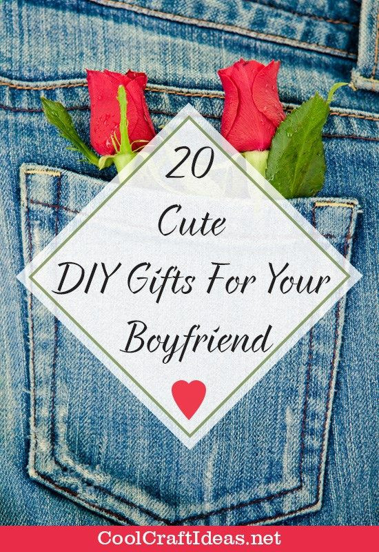 Best ideas about Cool Gift Ideas For Boyfriend
. Save or Pin 20 Cute DIY Gifts For Your Boyfriend Now.