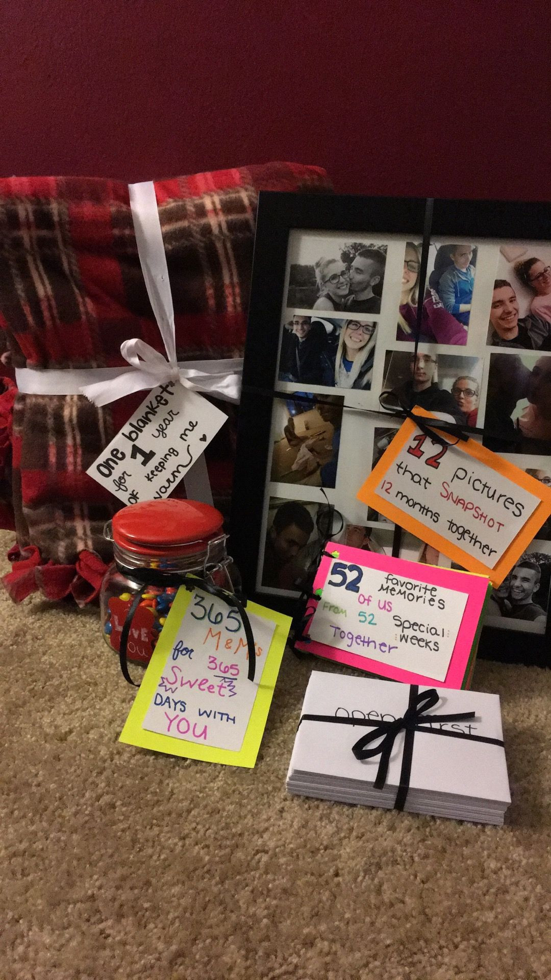 Best ideas about Cool Gift Ideas For Boyfriend
. Save or Pin one year anniversary t ️ More I d just have to add 10 Now.