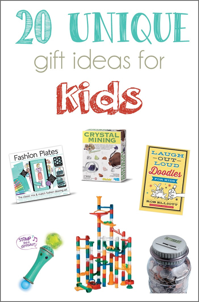 Best ideas about Cool Gift Ideas For Kids
. Save or Pin 20 Unique Gift Ideas for Kids and a GIVEAWAY Cutesy Crafts Now.