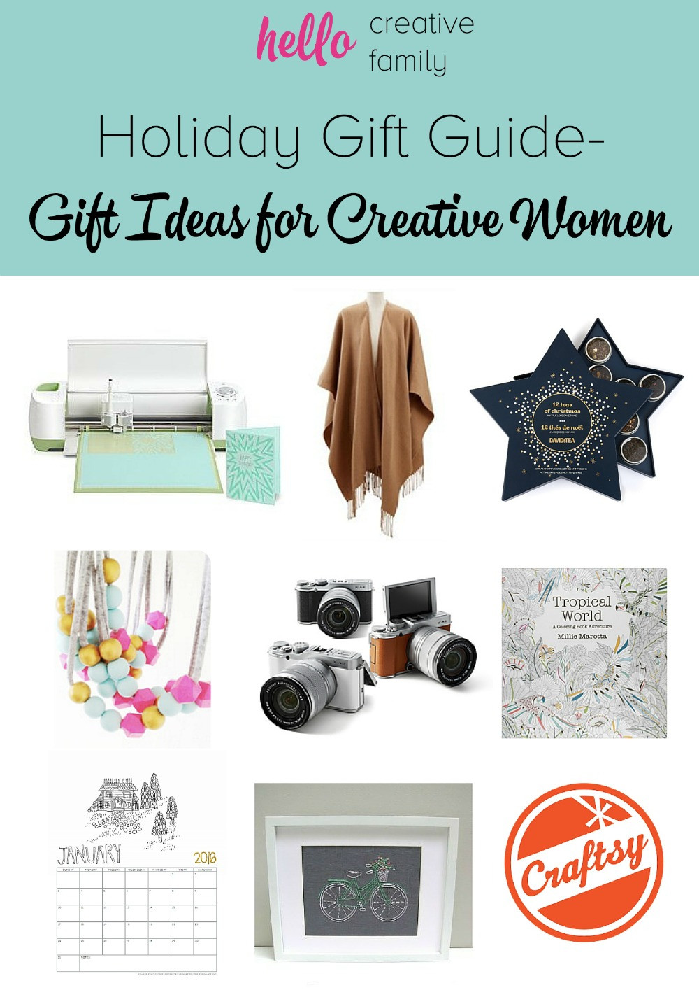 Best ideas about Cool Gift Ideas For Women
. Save or Pin Gift Ideas for Creative Women GIVEAWAYS Now.