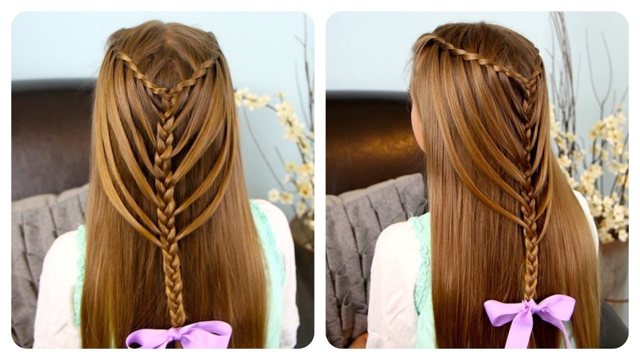 Best ideas about Cool Hairstyles Girls
. Save or Pin Waterfall Twists into Mermaid Braid Now.